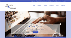 Desktop Screenshot of davieswilliams.co.uk